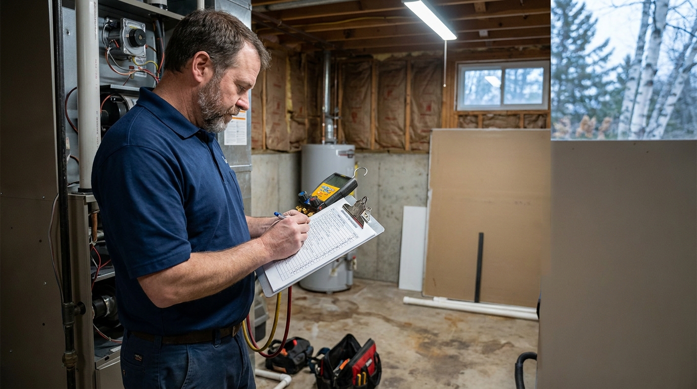 Pre-Season Furnace Tune-Up Checklist